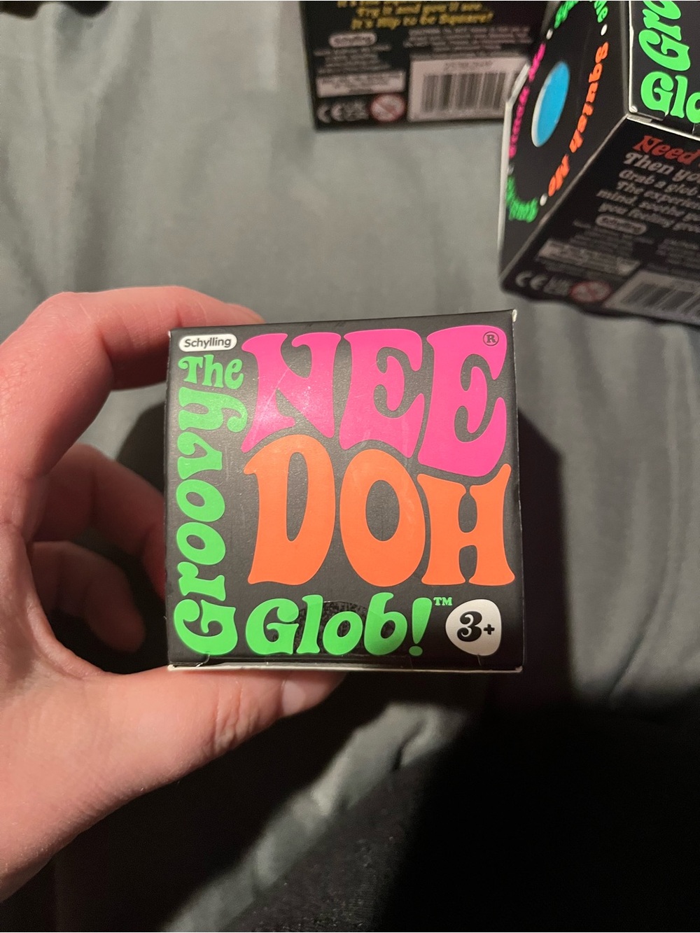Interactive Touch-Me Game Box with Bright Accent